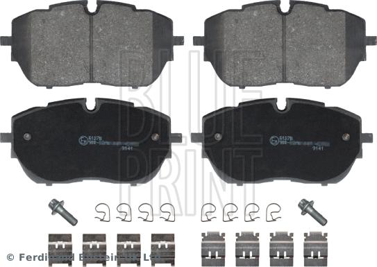 Blue Print ADP154257 - Set placute frana,frana disc allinparts.ro