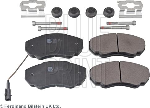 Blue Print ADP154222 - Set placute frana,frana disc - allinparts.ro