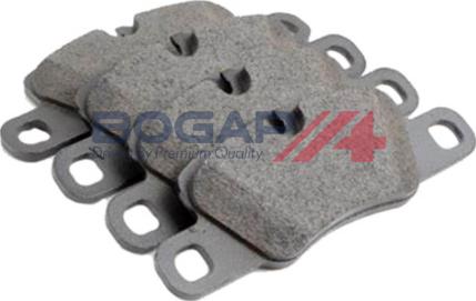 BOGAP A8210272 - Set placute frana,frana disc allinparts.ro
