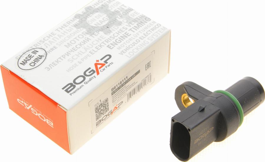 BOGAP B6116111 - Senzor,pozitie ax cu came - allinparts.ro