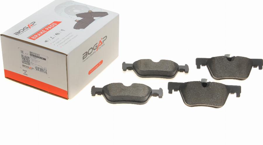 BOGAP B8210101 - Set placute frana,frana disc - allinparts.ro