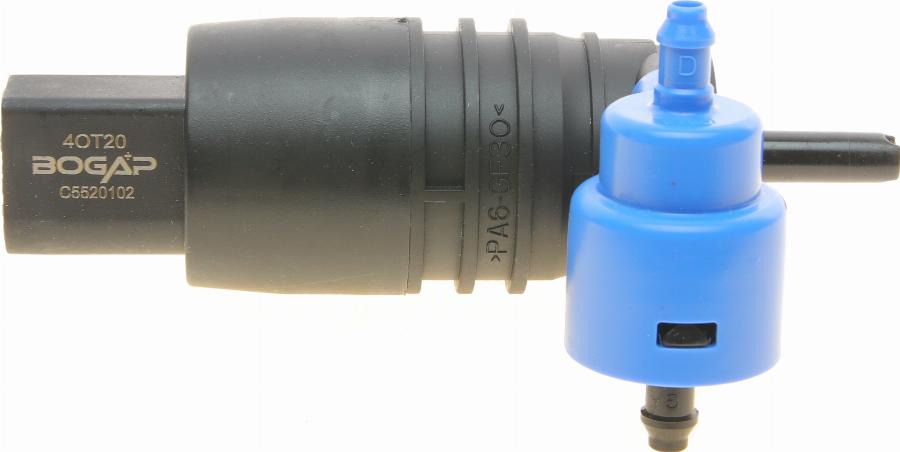BOGAP C5520102 - Pompa de apa,spalare parbriz allinparts.ro
