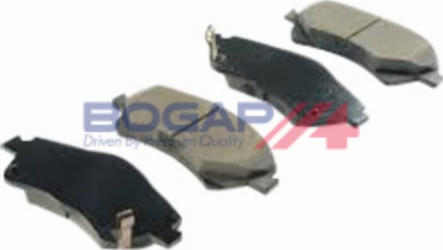 BOGAP T8210108 - Set placute frana,frana disc - allinparts.ro