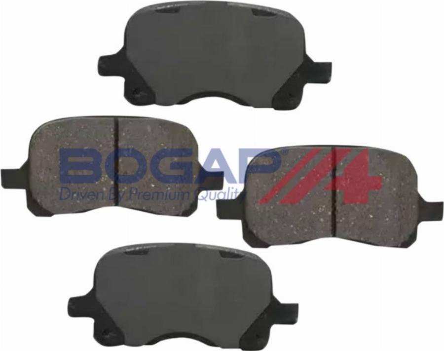 BOGAP T8210107 - Set placute frana,frana disc allinparts.ro
