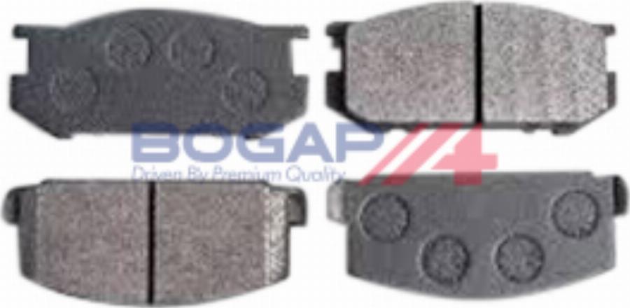 BOGAP T8210110 - Set placute frana,frana disc allinparts.ro