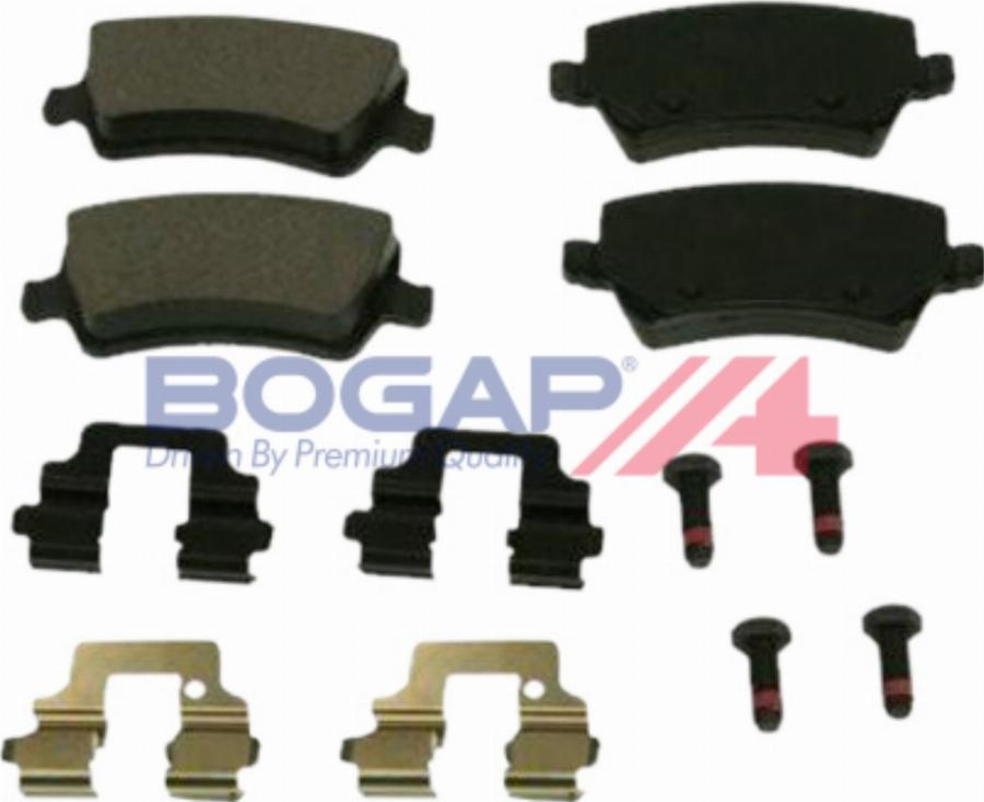 BOGAP V8210129 - Set placute frana,frana disc allinparts.ro