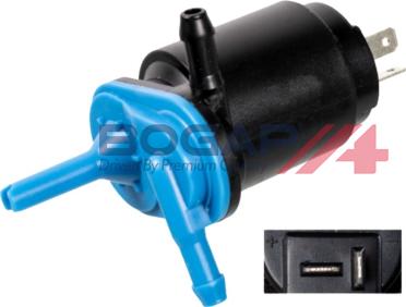 BOGAP W5520101 - Pompa de apa,spalare parbriz allinparts.ro