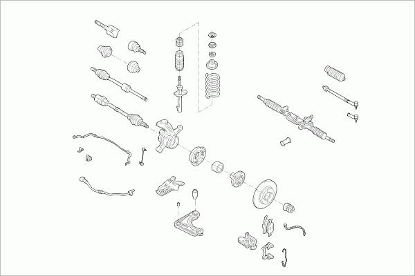 BOGE FORD-KA-FB002 - Directie - allinparts.ro