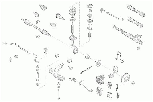 BOGE OPEL-KADET-FB022 - Directie - allinparts.ro