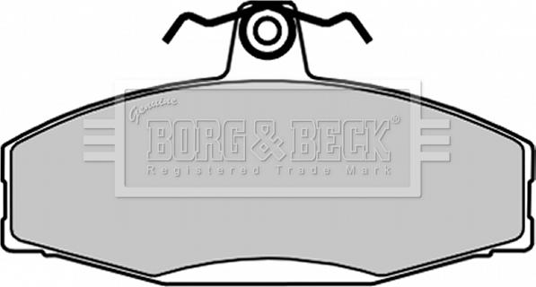 Borg & Beck BBP1604 - Set placute frana,frana disc - allinparts.ro