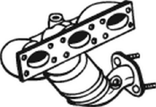 Bosal 090-154 - Catalizator - allinparts.ro