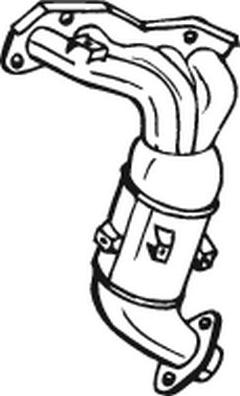 Bosal 090-195 - Catalizator allinparts.ro