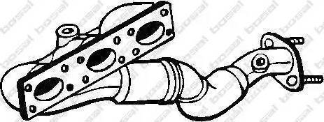 Bosal 090-719 - Catalizator - allinparts.ro