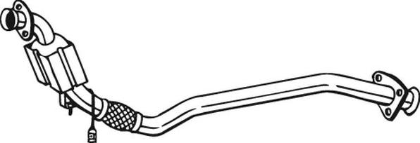 Bosal 099-661 - Catalizator - allinparts.ro