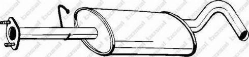 Bosal 154-081 - Toba esapamet intermediara - allinparts.ro