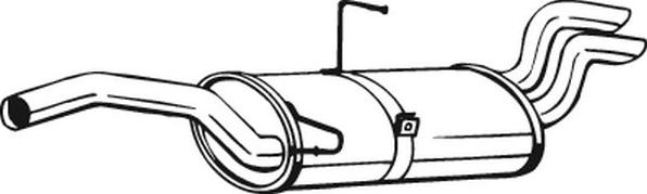 Bosal 135-567 - Toba esapament finala - allinparts.ro