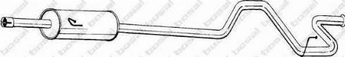 Bosal 296-291 - Toba esapament finala allinparts.ro