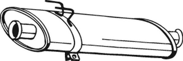 Bosal 200-269 - Toba esapamet intermediara - allinparts.ro