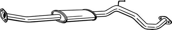 Bosal 284-957 - Toba esapamet intermediara allinparts.ro