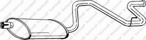 Bosal 281-867 - Toba esapament finala allinparts.ro