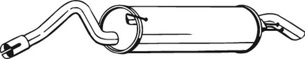 Bosal 279-401 - Toba esapament finala - allinparts.ro