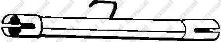 Bosal 713-409 - Racord evacuare allinparts.ro