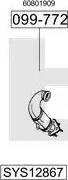 Bosal SYS12867 - Sistem de esapament - allinparts.ro