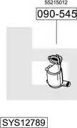 Bosal SYS12789 - Sistem de esapament allinparts.ro