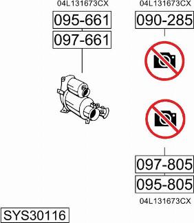 Bosal SYS30116 - Sistem de esapament - allinparts.ro