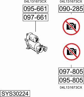 Bosal SYS30224 - Sistem de esapament - allinparts.ro