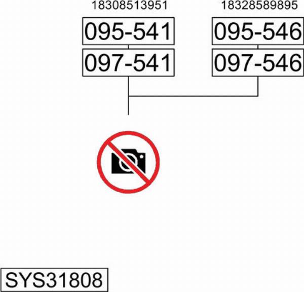 Bosal SYS31808 - Sistem de esapament - allinparts.ro