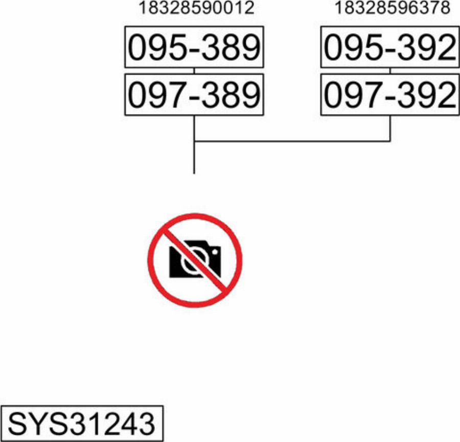Bosal SYS31243 - Sistem de esapament - allinparts.ro