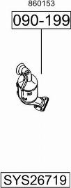 Bosal SYS26719 - Sistem de esapament - allinparts.ro