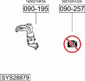 Bosal SYS28879 - Sistem de esapament allinparts.ro