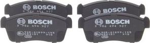 BOSCH 0 986 494 927 - Set placute frana,frana disc allinparts.ro
