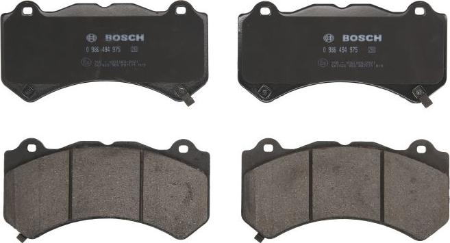 BOSCH 0 986 494 975 - Set placute frana,frana disc allinparts.ro