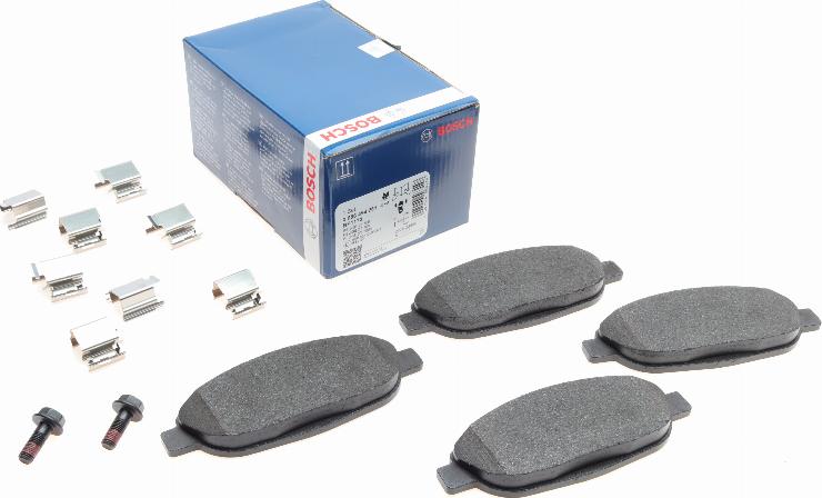 BOSCH 0 986 494 261 - Set placute frana,frana disc - allinparts.ro