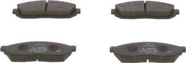 BOSCH 0 986 494 208 - Set placute frana,frana disc allinparts.ro