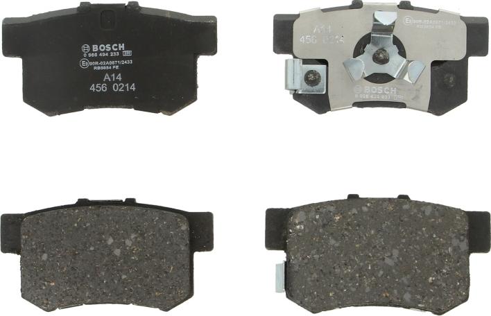 BOSCH 0 986 494 233 - Set placute frana,frana disc - allinparts.ro