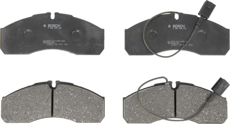 BOSCH 0 986 494 278 - Set placute frana,frana disc allinparts.ro