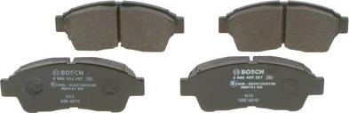 BOSCH 0 986 495 257 - Set placute frana,frana disc allinparts.ro