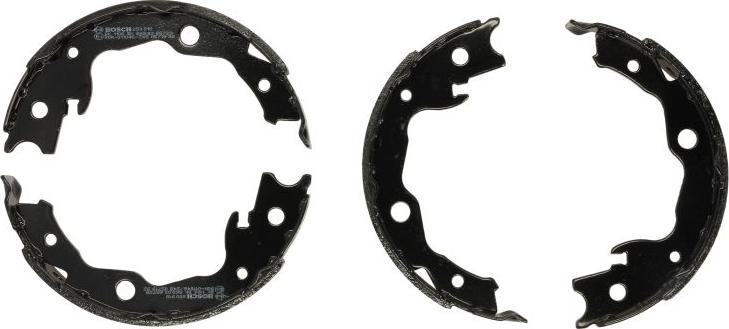 BOSCH 0 986 487 734 - Set saboti frana, frana de mana - allinparts.ro