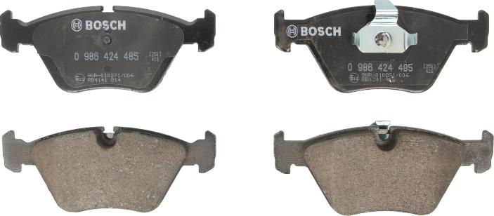 BOSCH 0 986 424 485 - Set placute frana,frana disc allinparts.ro