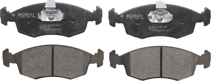 BOSCH 0 986 424 554 - Set placute frana,frana disc allinparts.ro