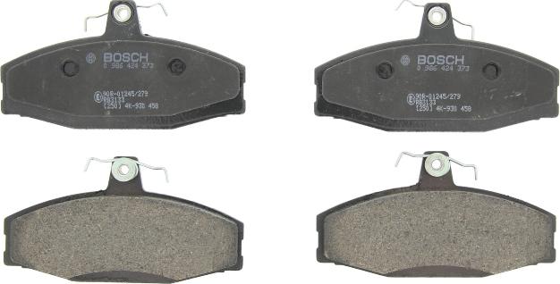 BOSCH 0 986 424 373 - Set placute frana,frana disc - allinparts.ro