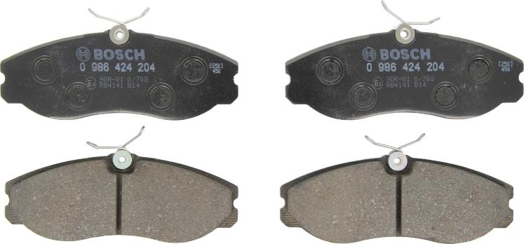 BOSCH 0 986 424 204 - Set placute frana,frana disc allinparts.ro