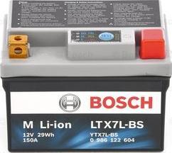 BOSCH 0 986 122 604 - Baterie de pornire allinparts.ro