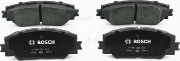 BOSCH 0 986 AB1 612 - Set placute frana,frana disc - allinparts.ro