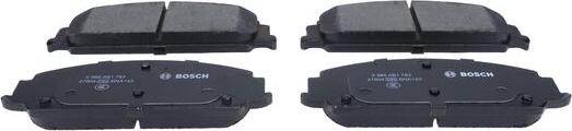 BOSCH 0 986 AB1 783 - Set placute frana,frana disc allinparts.ro