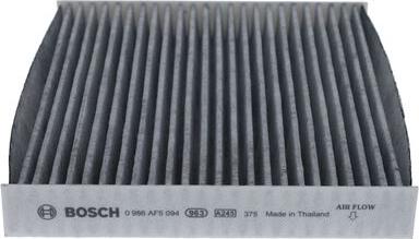 BOSCH 0 986 AF5 094 - Filtru, aer habitaclu allinparts.ro